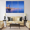 View of skyline and buildings from malecon Multi panel canvas wall art