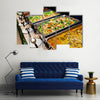 Food buffet in the Thailand Multi panel canvas wall art