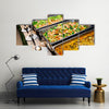 Food buffet in the Thailand Multi panel canvas wall art