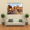 The Sidon Sea Castle, Lebanon, Multi Panel Canvas Wall Art