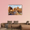 Sidon Sea Castle, Sidon, Lebanon multi panel canvas wall art