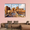 Sidon Sea Castle, Sidon, Lebanon multi panel canvas wall art