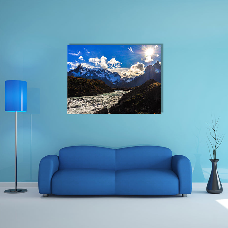 Parque Nacional Torres del Paine, Chile multi panel canvas wall art