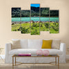 Old Volcano Multi Panel Canvas Wall art