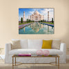 Taj Mahal in sunrise light Multi Panel Canvas Wall Art