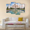 Taj Mahal in sunrise light Multi Panel Canvas Wall Art