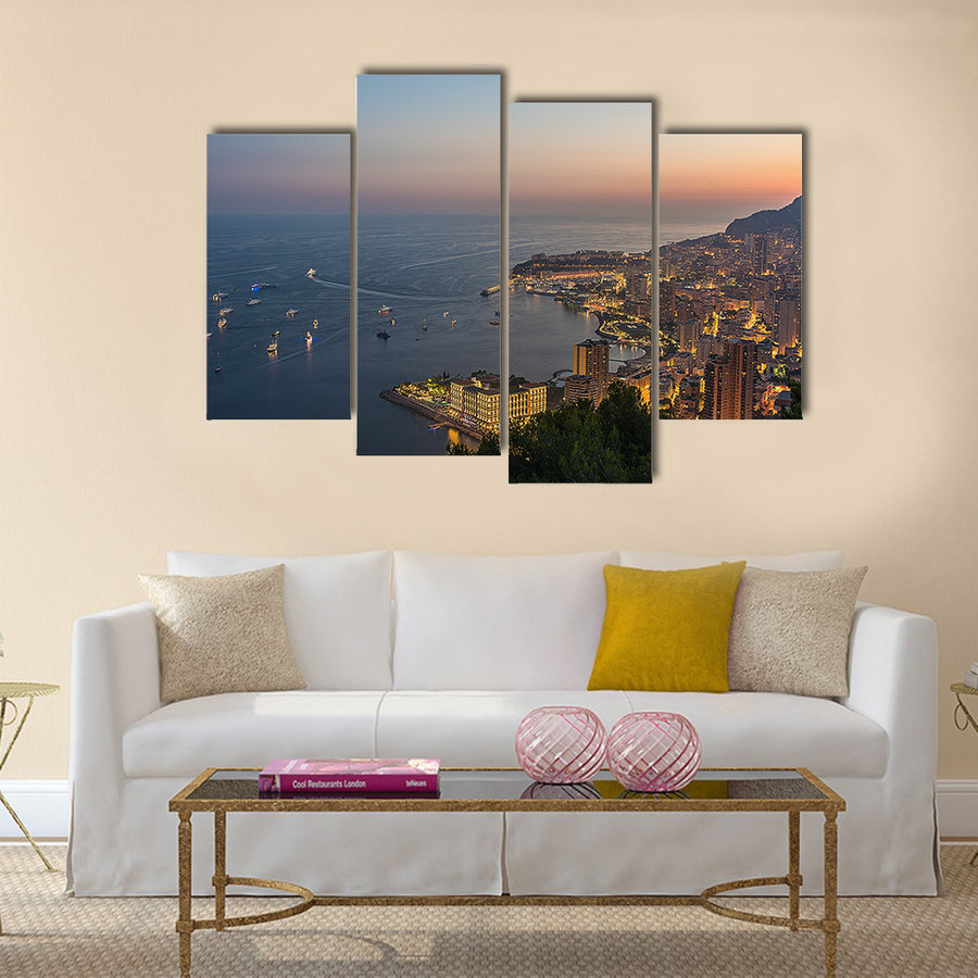 Monaco Monte Carlo Multi panel canvas wall art