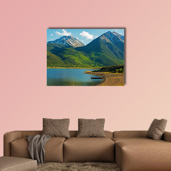 Colorado Twin Lakes Area multi panel canvas wall art