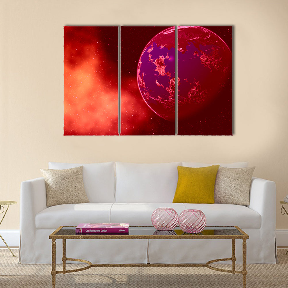 Deep Space Multi Panel Canvas Wall Art