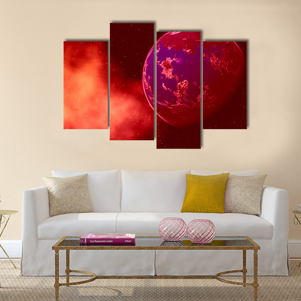 Deep Space Multi Panel Canvas Wall Art
