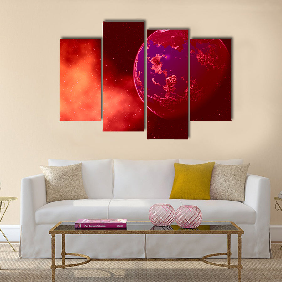 Deep Space Multi Panel Canvas Wall Art