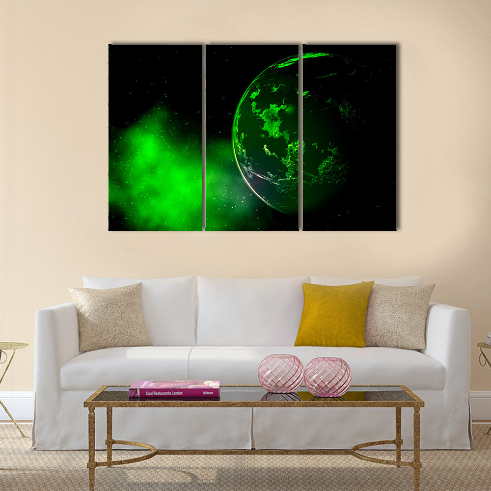 Beautiful Deep Space Multi Panel Canvas Wall Art