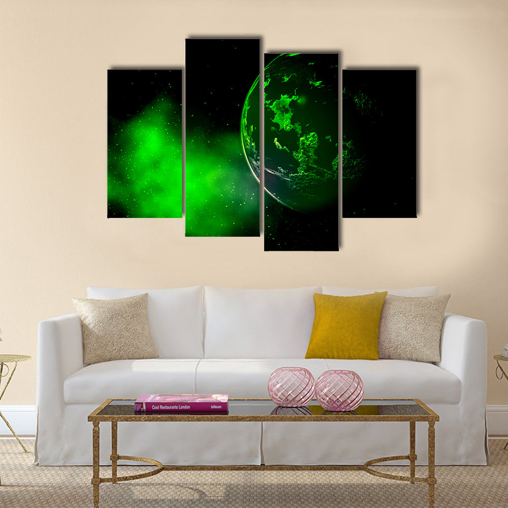 Beautiful Deep Space Multi Panel Canvas Wall Art