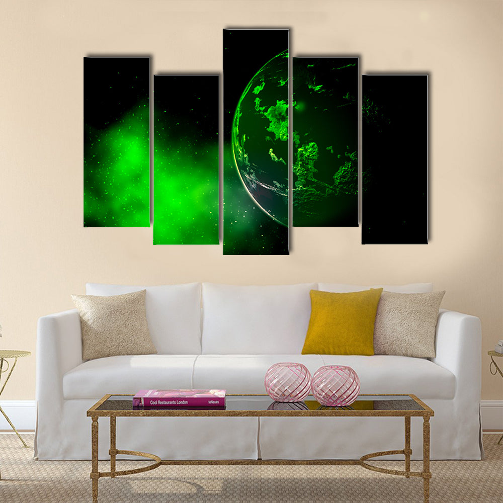 Beautiful Deep Space Multi Panel Canvas Wall Art