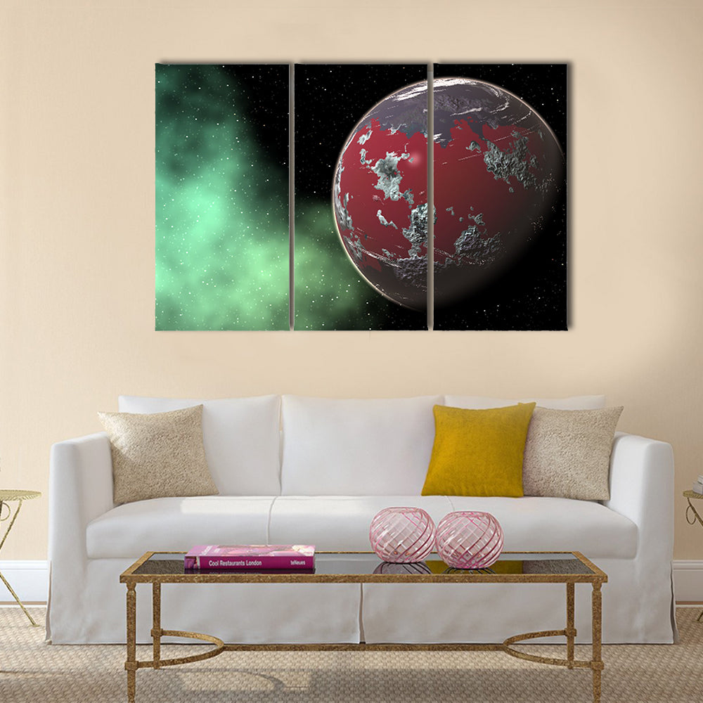 Amazing Deep Space Multi Panel Canvas Wall Art