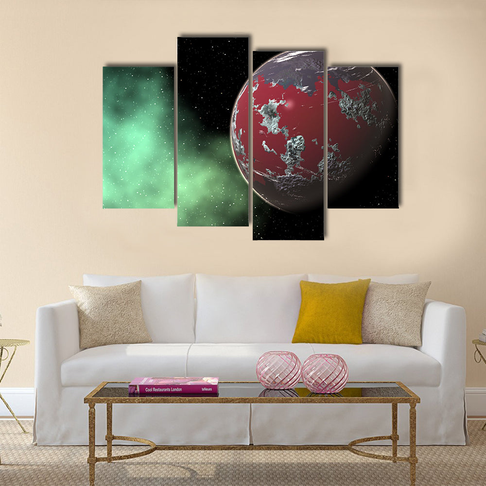 Amazing Deep Space Multi Panel Canvas Wall Art