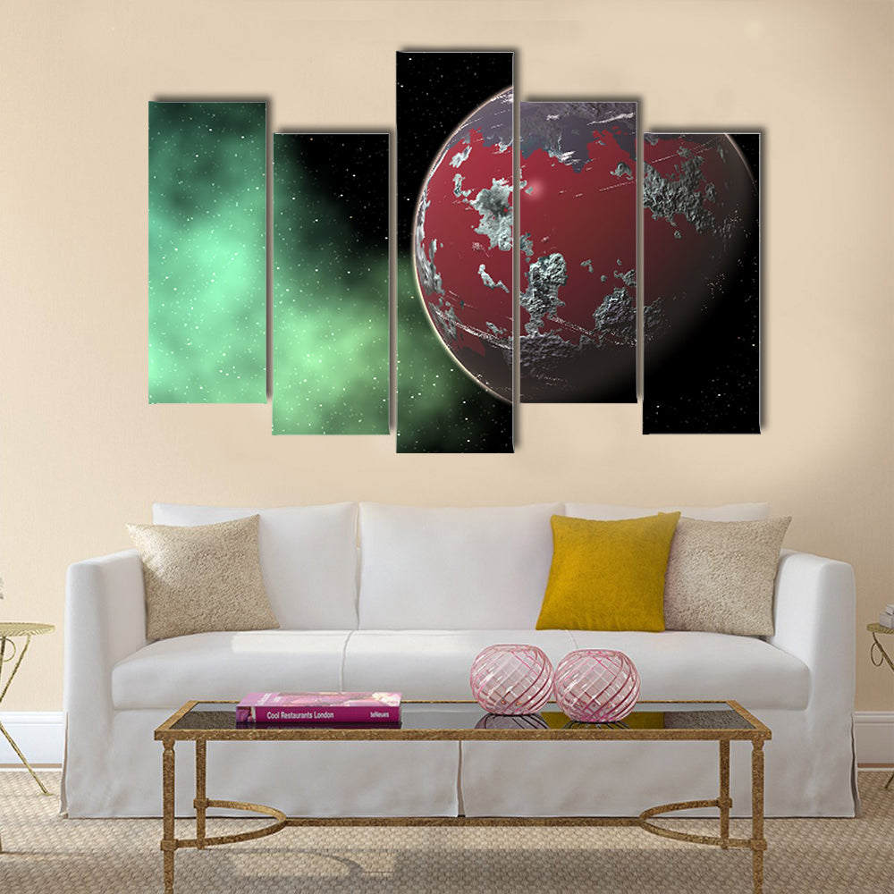 Amazing Deep Space Multi Panel Canvas Wall Art