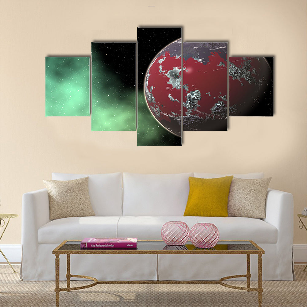 Amazing Deep Space Multi Panel Canvas Wall Art