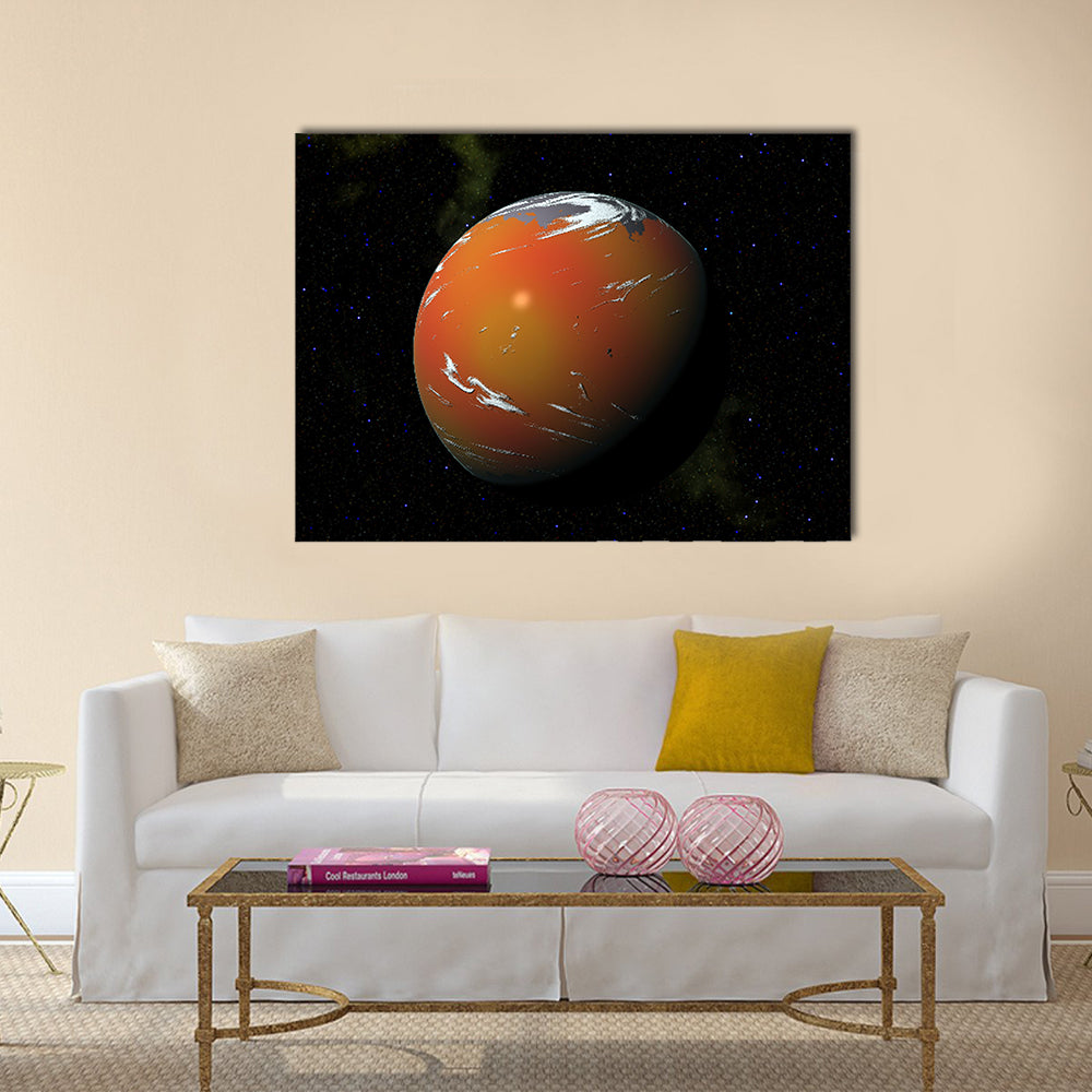 Attractive Deep Space Multi Panel Canvas Wall Art