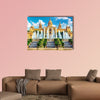 National Museum in Barcelona,Placa De Espanya, Spain Multi panel canvas wall art