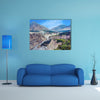 Beautiful View Of Highway In Mountains Multi Panel Canvas Wall Art