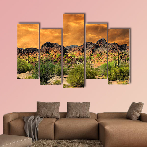 Beautiful all natural Image of Cloud formations multi panel canvas wall art