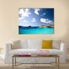 Blue lagoon in Malta on the island of Comino Malta Multi Panel Canvas Wall Art