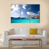 Blue lagoon in Malta on the island of Comino Malta Multi Panel Canvas Wall Art