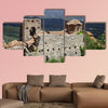 Ruins of a church in Mystras, Greece multi panel canvas wall art