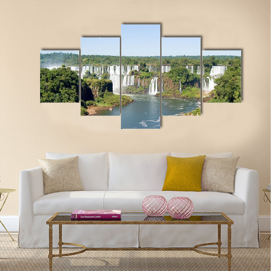 Iguazu Falls Multi panel canvas wall art