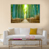 Kyoto, Japan bamboo forest multi panel canvas wall art