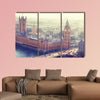 London - Palace of Westminster, UK multi panel canvas wall art