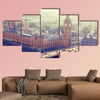 London - Palace of Westminster, UK multi panel canvas wall art