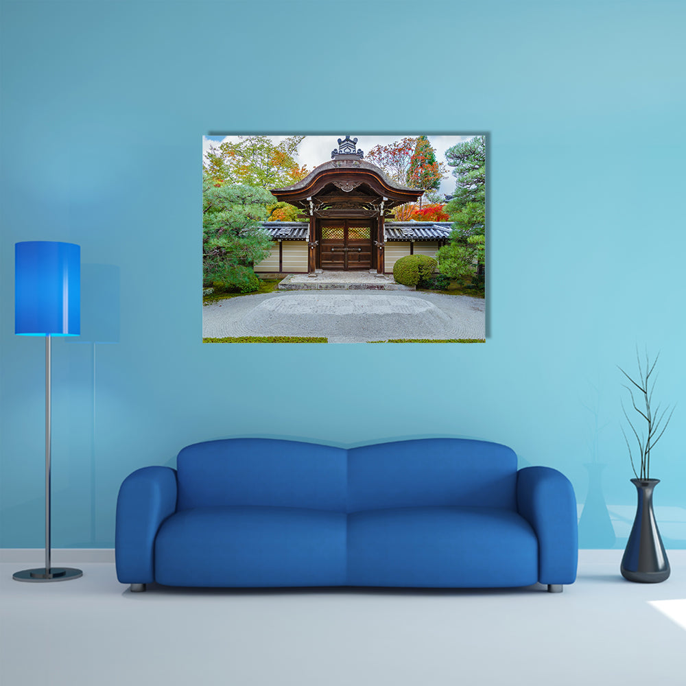 Eikando Zenrin-ji Temple in Kyoto, Japan multi panel canvas wall art