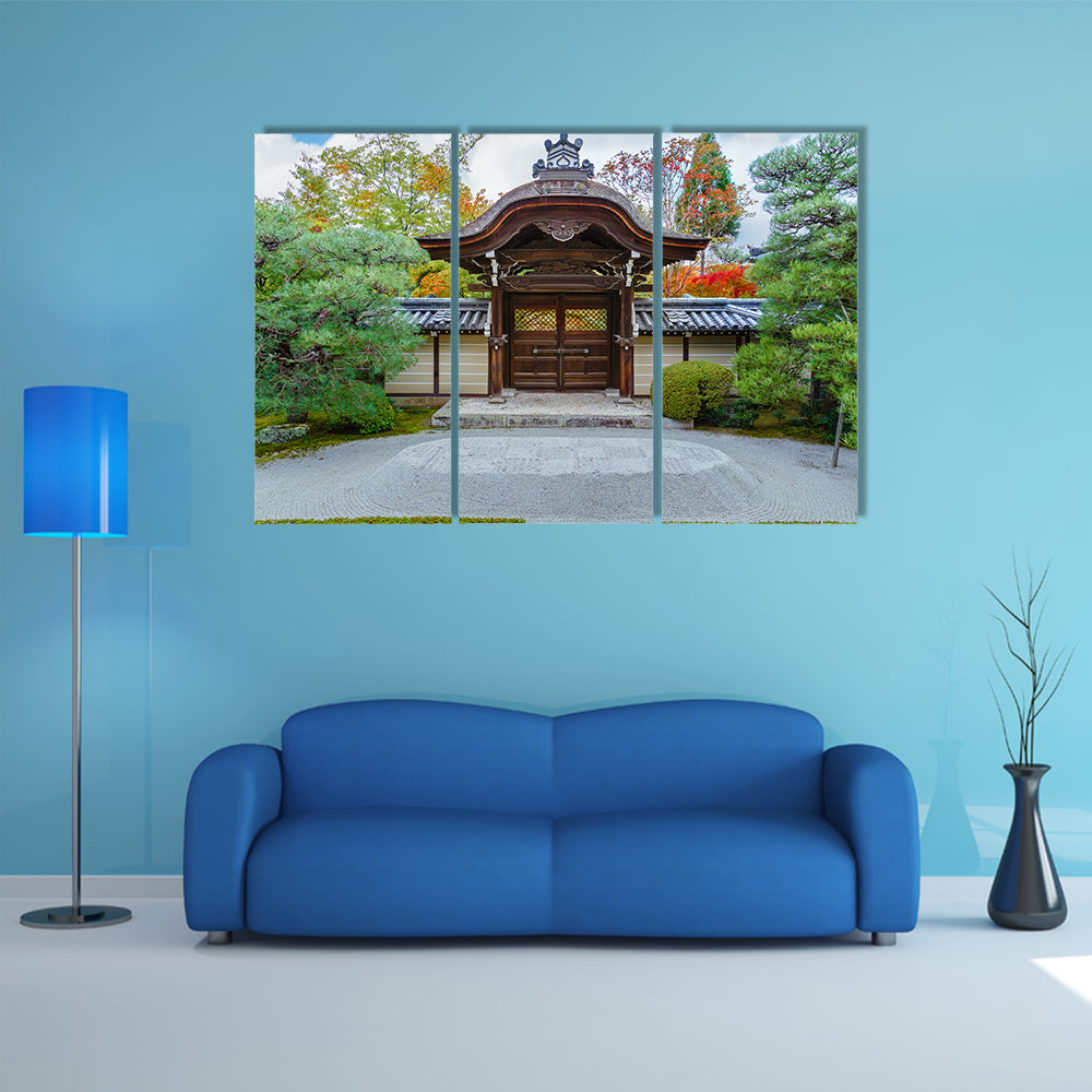 Eikando Zenrin-ji Temple in Kyoto, Japan multi panel canvas wall art