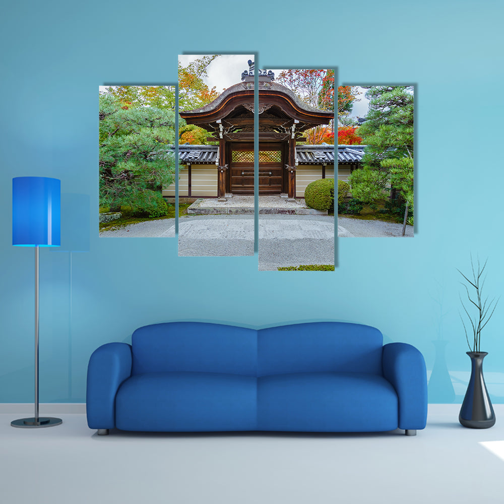 Eikando Zenrin-ji Temple in Kyoto, Japan multi panel canvas wall art