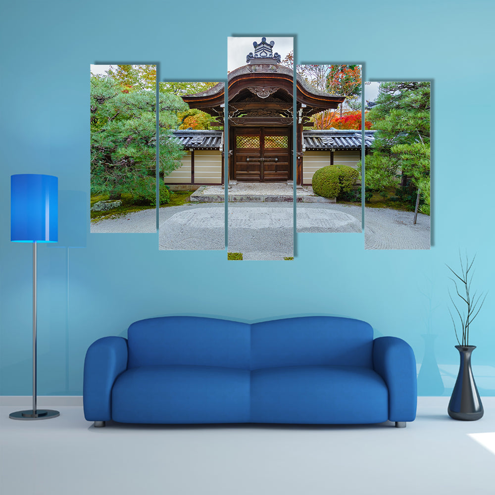 Eikando Zenrin-ji Temple in Kyoto, Japan multi panel canvas wall art