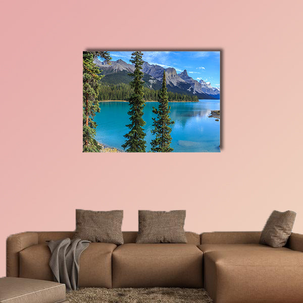 Spirit Island in Maligne Lake, Jasper National Park, Alberta, wall art