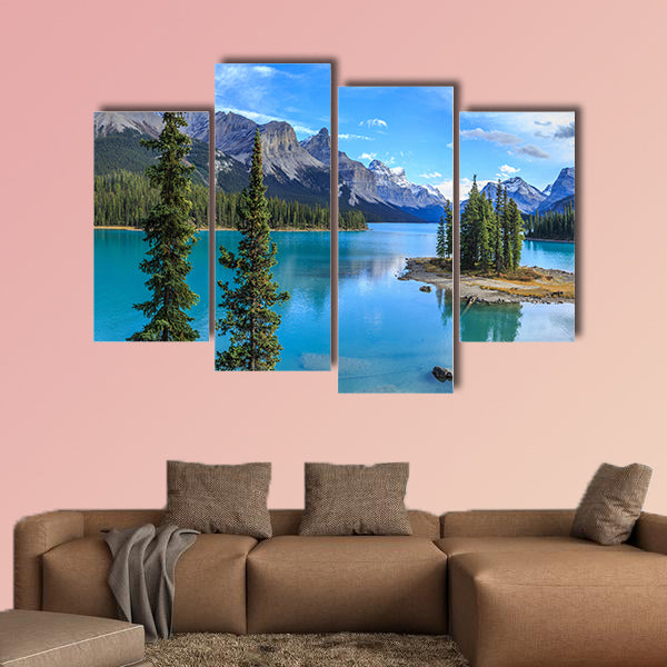 Spirit Island in Maligne Lake, Jasper National Park, Alberta, wall art
