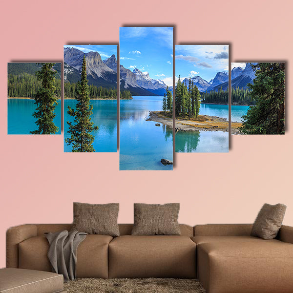 Spirit Island in Maligne Lake, Jasper National Park, Alberta, wall art