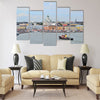 Finland. View of Helsinki Multi panel canvas wall art