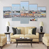 Finland. View of Helsinki Multi panel canvas wall art