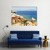 Scene Of A Luxury Hotel Located At A Beach, Sherm El Sheikh, Cairo, Multi Panel Canvas Wall Art