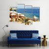 Scene Of A Luxury Hotel Located At A Beach, Sherm El Sheikh, Cairo, Multi Panel Canvas Wall Art