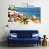 Scene Of A Luxury Hotel Located At A Beach, Sherm El Sheikh, Cairo, Multi Panel Canvas Wall Art