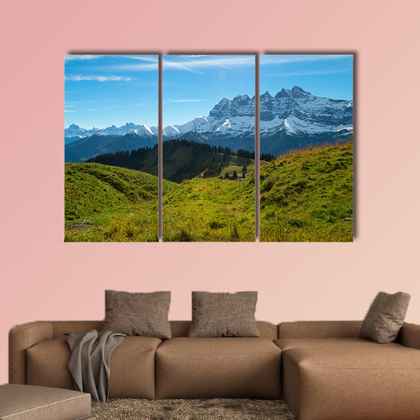 Picturesque landscapes of national parks in New Zealand Multi panel canvas wall art