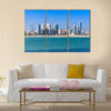 Skyline of Manama city, Bahrain Middle East Multi panel canvas wall art