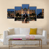 Monte Carlo Casino in Monaco Multi panel canvas wall art