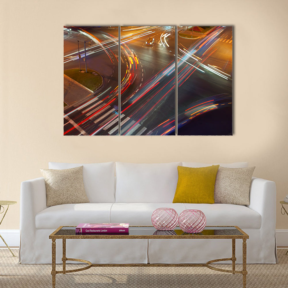 Speed of light Multi Panel Canvas Wall Art