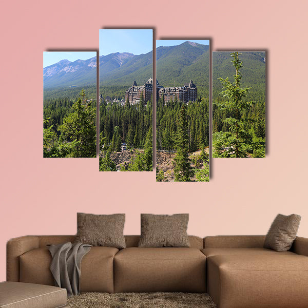 The Banff Springs Hotel was built during the 19th century wall art